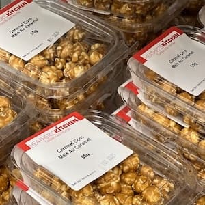 A photo of caramel corn—an example of the customised solutions Loyalty Markets can provide